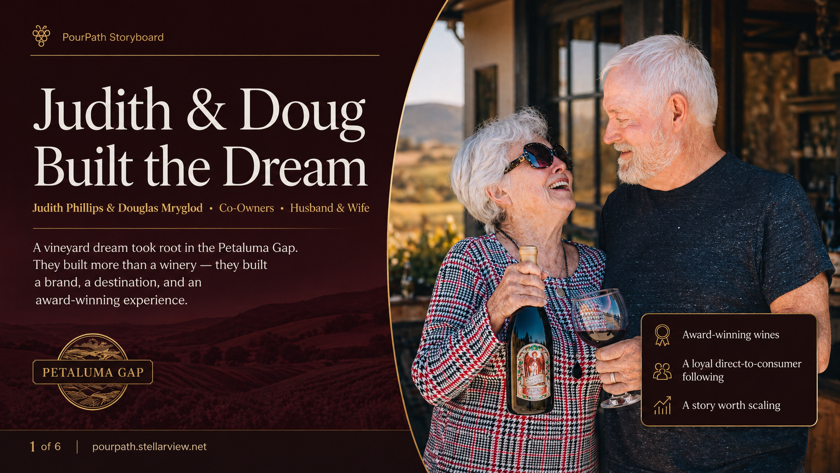 Judith & Doug Built the Dream